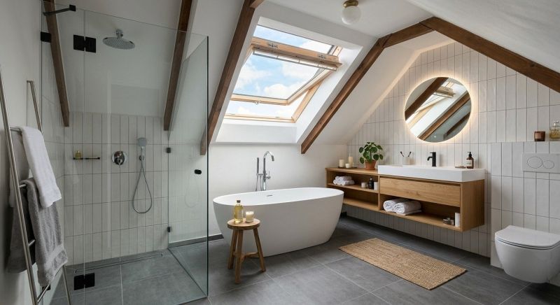 Attic Bathroom Remodeling in Manahawkin, NJ