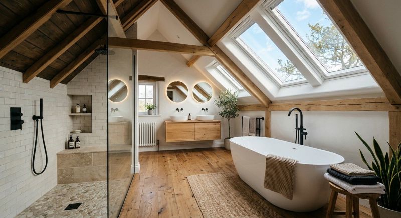 Attic Bathroom Remodeling in Manahawkin, NJ
